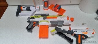 Nerf MODULUS 3V1 - elektrokulomet+brokovnice+vzduch nástavec