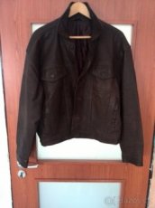 Kožená bunda pánská