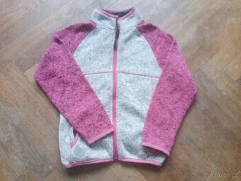 dětská fleecová mikina - velikost 128