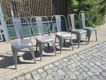 38x kovové gastro židle