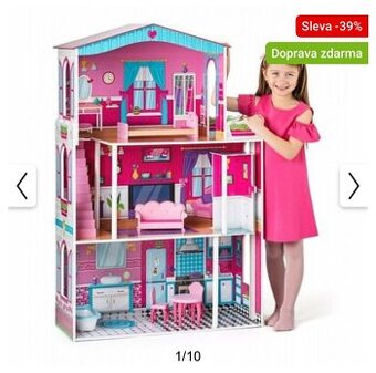 Prodám domeček pro panenky - 1