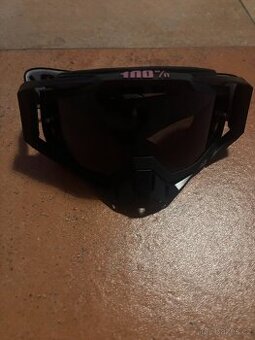 Motokrosové brýle 100% Strata 2 Černá - 1