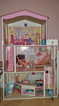 Prodám Barbie dům domek domeček s příslušenstvím