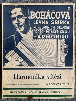 Noty: Boháčova sbírka pro harmoniku 14 - Harmonika vítězí