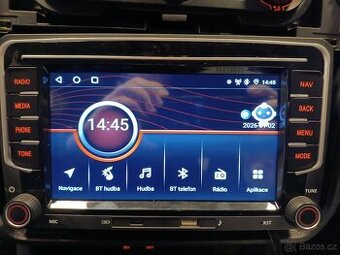 Autorádio PODOFO A4025 Androidem 15, VW, Škoda do roku 2020