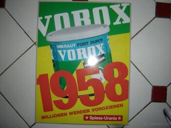 Plechové cedule 90sáta léta