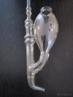 Skleněná fajfka, retro