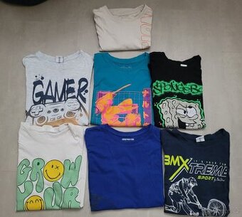 Set trička s krátkým rukávem pro kluka, v. 146/152