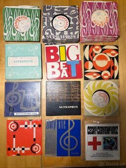 Retro gramodesky SP – Supraphon a další (retro obal)