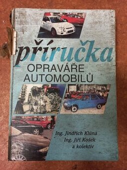 Retro kniha - Příručka opraváře automobilů