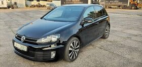 VW Golf VI 1K GTD 130tis.km 1. majitel  2012 TOP STAV