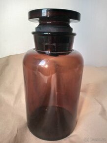 Lékárenská dóza, stará, velká