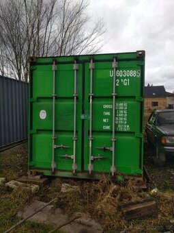 Použitý lodní námořní kontejner 20 DC zelený
