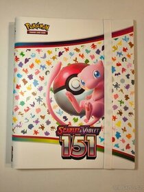Krásné Pokémon Album A4 na 360 karet Pro Binder 151 Nové