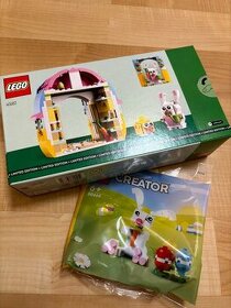 Lego 40682 -Jarní zahradní domek a 30668 -Velikonoční zajíc