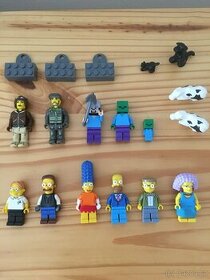 LEGO figurky, Simpsonovi, Minecraft, zvířátka