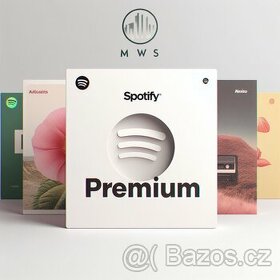 Oficiální předplatné Spotify Premium / měsíční platba