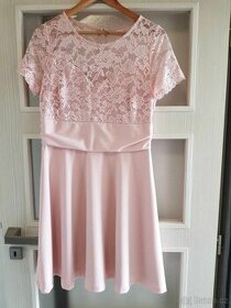Světle růžové šaty BONPRIX 40/42