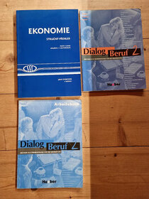 Učebnice němčiny a ekonomie
