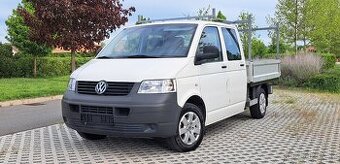 VW T5 Transporter Doka valník 1.9tdi