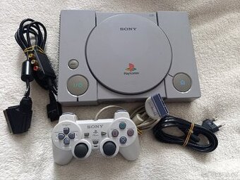 PS1 PlayStation 1 FAT + Hry