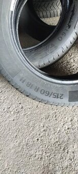 Pneumatiky Continental 215/60.r18 nové najeto 100km