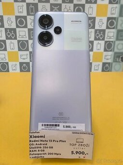 Note 13 Pro Plus 5G, Nový 2 Roky Záruka 8/256 GB