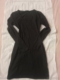 Bavlněné černé šaty H&M-vel.M