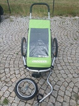 Vozík 3 v 1 Croozer Kid 1 s odpružením.