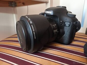 Canon EOS 7d a vybavení