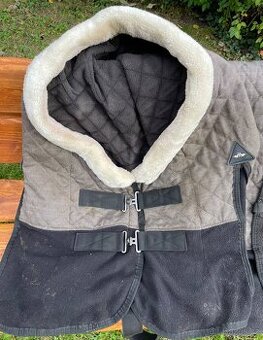 Stájová deka HV Polo -Francis taupe 125 cm