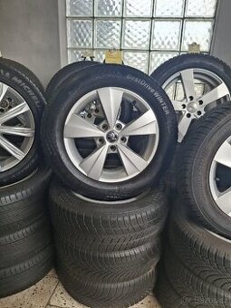 Alu kola Škoda, 205/60 R16, zimní pneu
