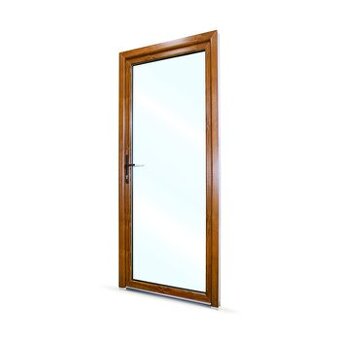 Vedlejší vchodové dveře Rehau 880x2080 mm (Celoprosklené)