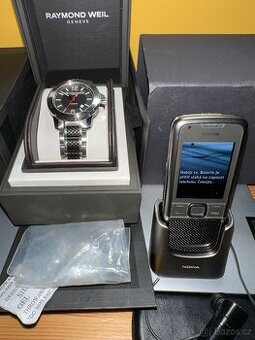 NOKIA 8800 CARBON ARTE RAYMOND WEIL HODINKY CARBON