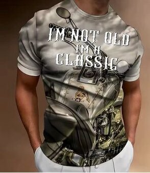 Motorkářské triko XL - NOVÉ