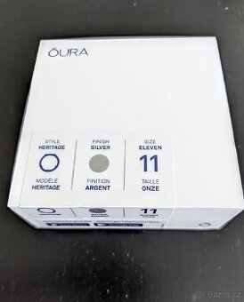 Oura Ring 3 vel 11, krabicka, nabijecka, kabel