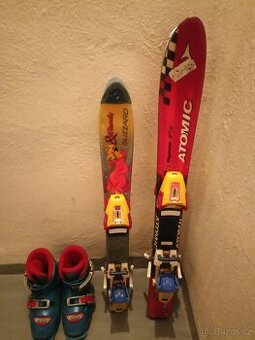 Dětské lyže a lyžáky