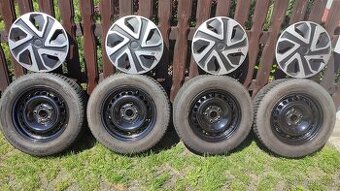 Zimní sada kol 195/65 R15 T na VW Golf 5