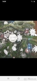 Vánoční vločky na stromeček