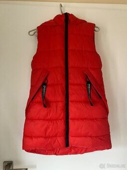 Zimní dívčí vesta  vel. 152