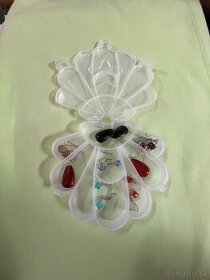 Krabičky na uložení různých drobností ,šperků - mušle