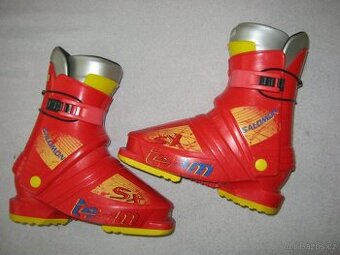 Lyžařské boty SALOMON SX team pro nejmenší, vel. 26