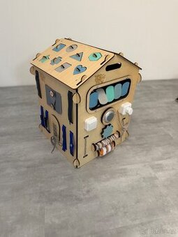 Activity board BusyKids domeček - ElisDesign - 1