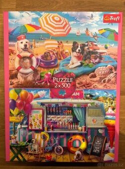Trefl puzzle pejsci 2x500