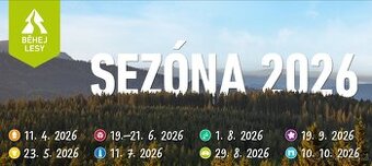 Prodej registrace celá sezóna Běhej lesy 2026
