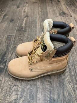 Boty kotníkové zimní vyteplené obuv FARMÁŘKY