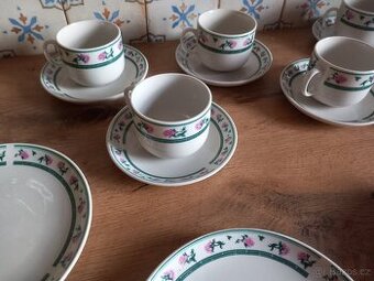 Čajová sada + dortíkový talířek