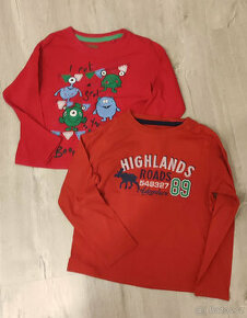 Lupilu – 2x klučičí tričko vel. 98/104