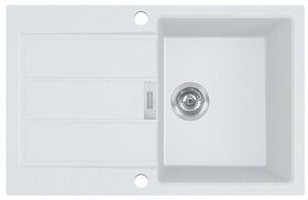 Kuchyňský dřez FRANKE S2D 611-78 / BÍLÁ,  NOVÉ