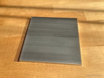 Hliníkový chladič 120x120x8 mm